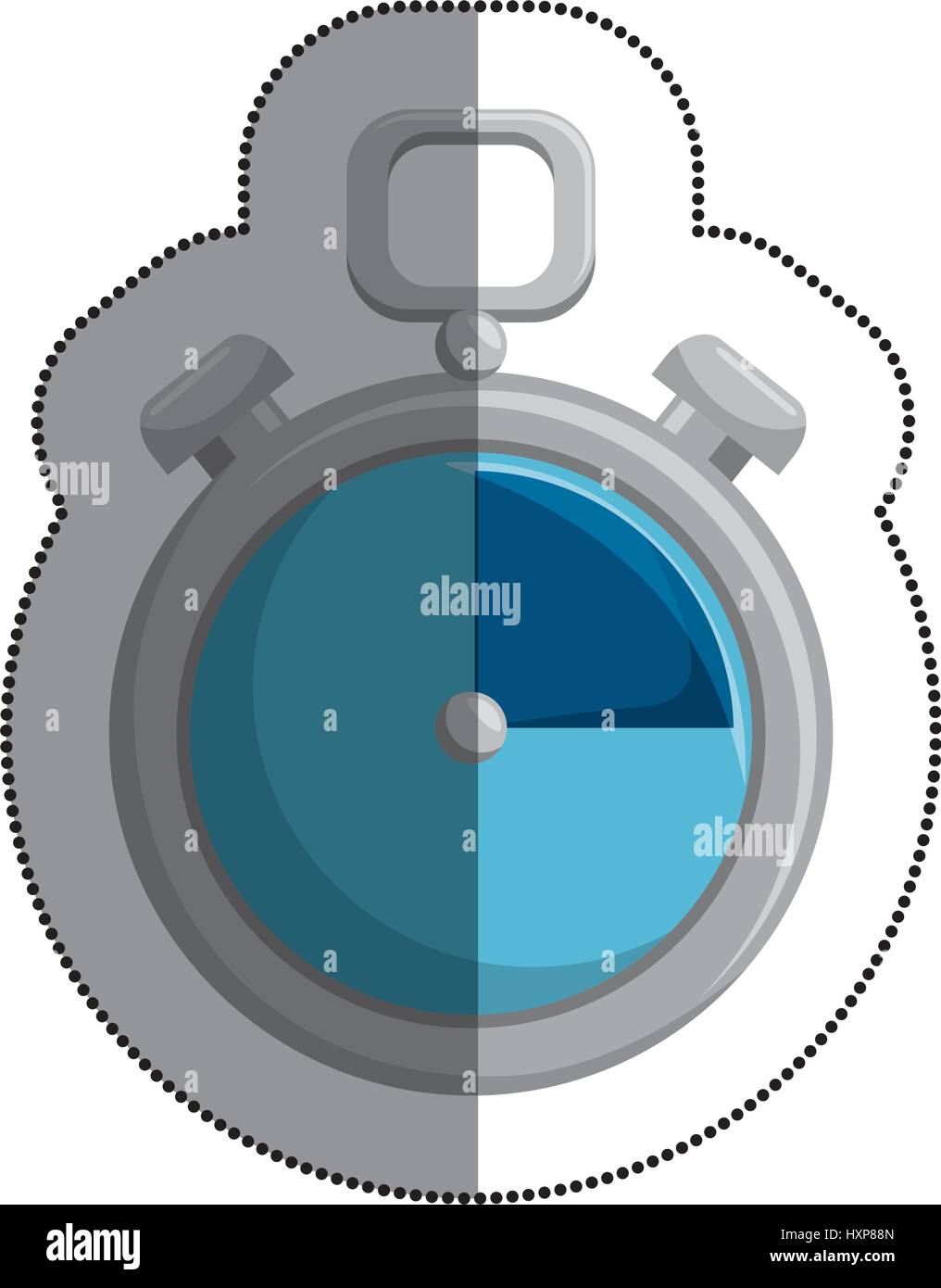 chronometer timer isolated icon Stock Vector Image & Art - Alamy
