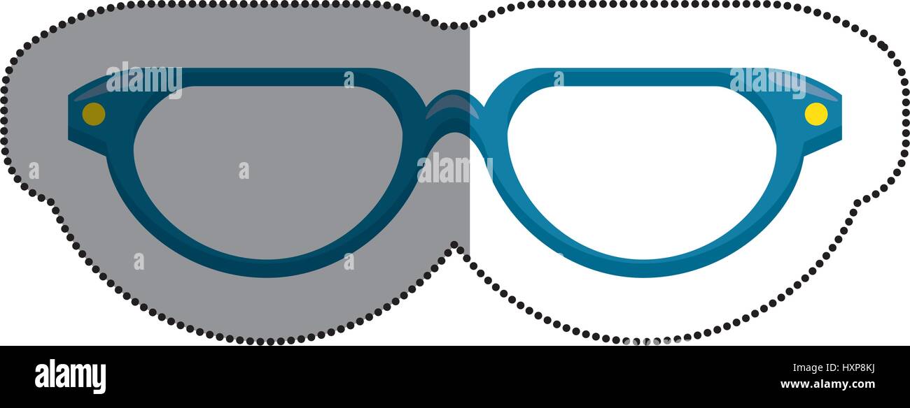 eye glasses isolated icon Stock Vector Image & Art - Alamy