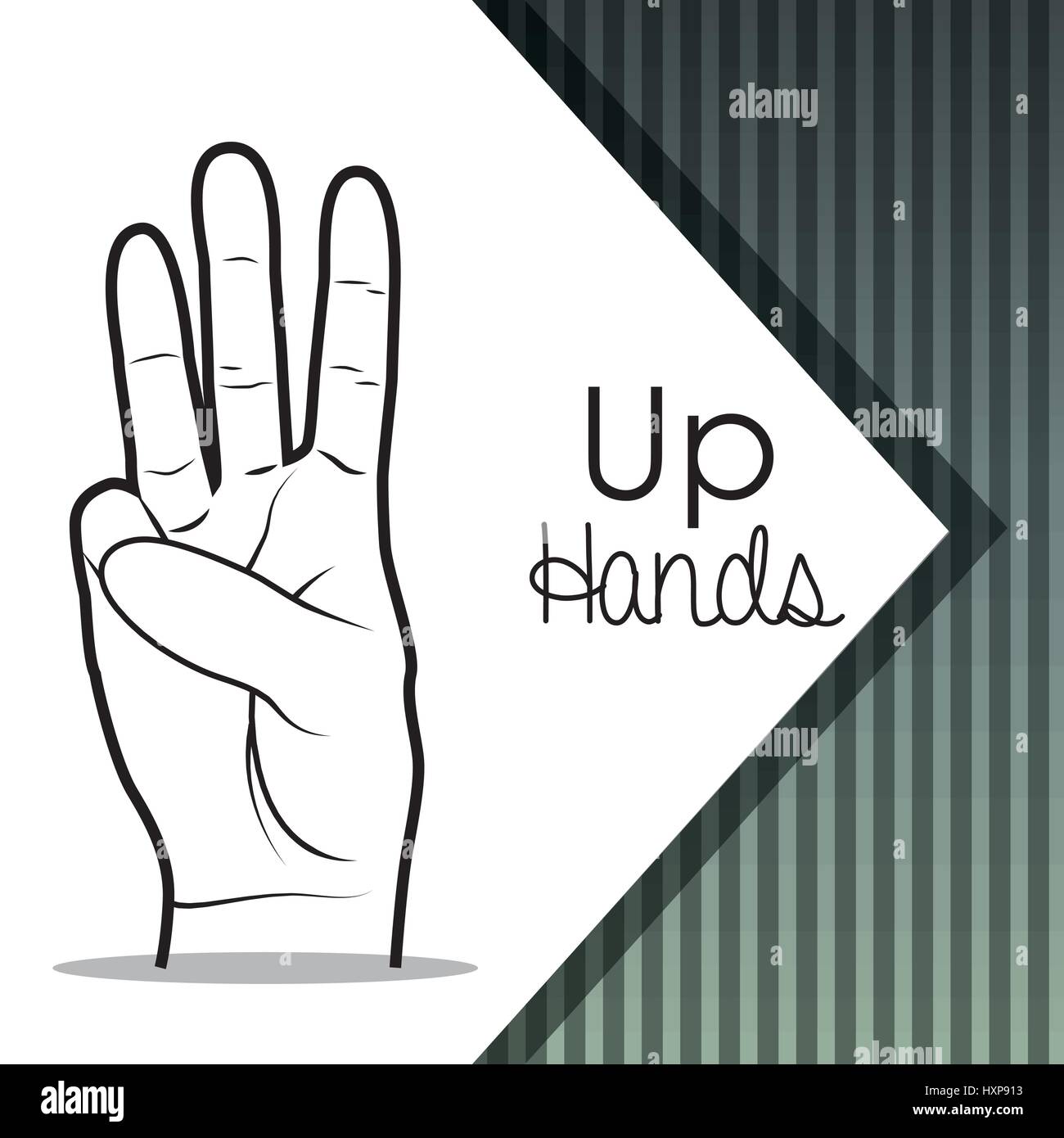 sign language design Stock Vector Image & Art - Alamy