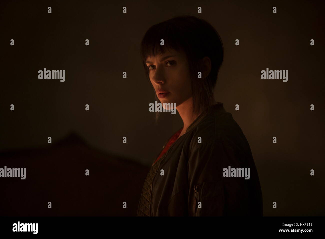 RELEASE DATE: March 31, 2017 TITLE: Ghost in the Shell STUDIO: DreamWorks DIRECTOR: Rupert Sanders PLOT: In the near future, Major is the first of her kind: A human saved from a terrible crash, who is cyber-enhanced to be a perfect soldier devoted to stopping the world's most dangerous criminals STARRING: Scarlett Johansson as Major. (Credit: © DreamWorks/Entertainment Pictures/ZUMAPRESS.com) Stock Photo