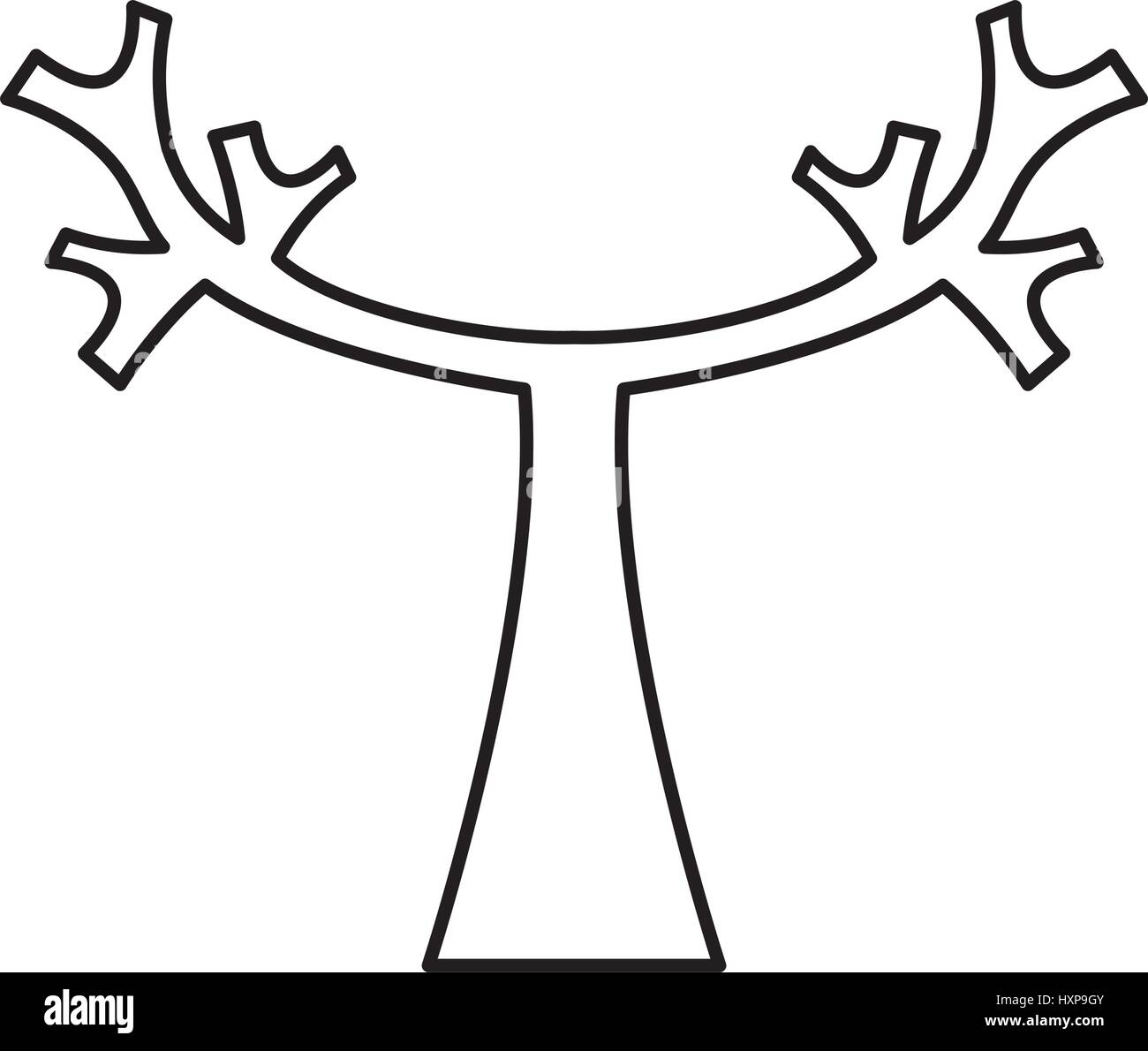 tree plant ecological icon vector illustration design Stock Vector ...