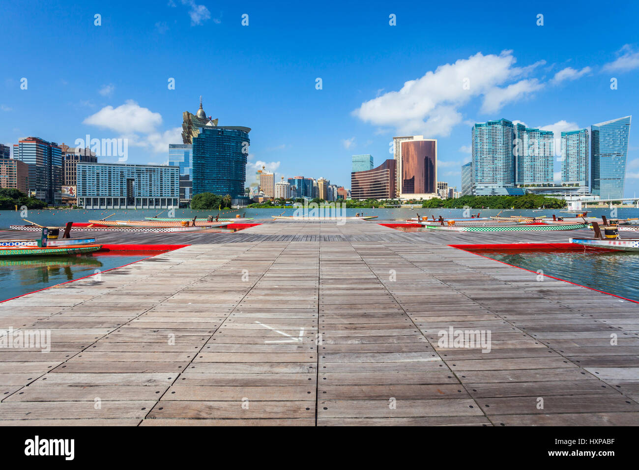 Urban architecture in Macao Stock Photo - Alamy