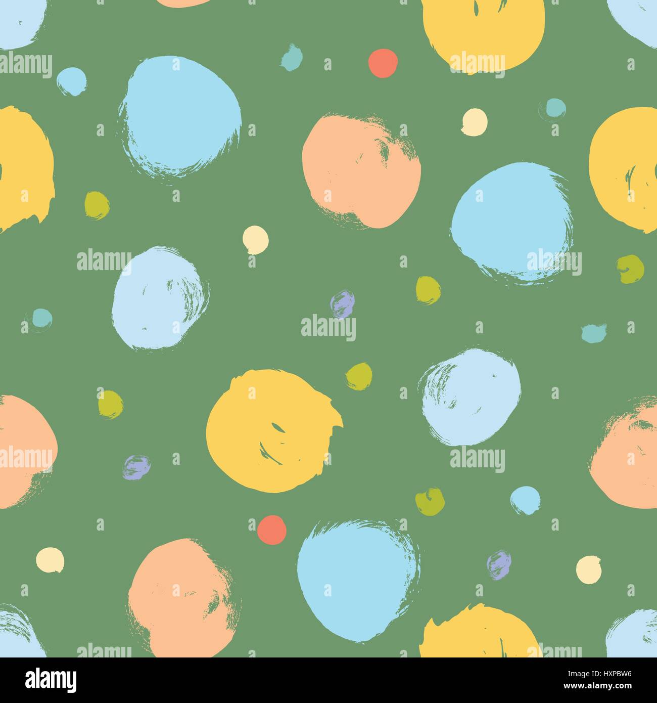 Seamless colorful pattern with circles Stock Vector Image & Art - Alamy