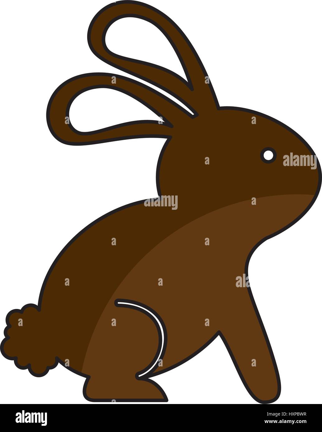 cute rabbit character icon vector illustration design Stock Vector ...