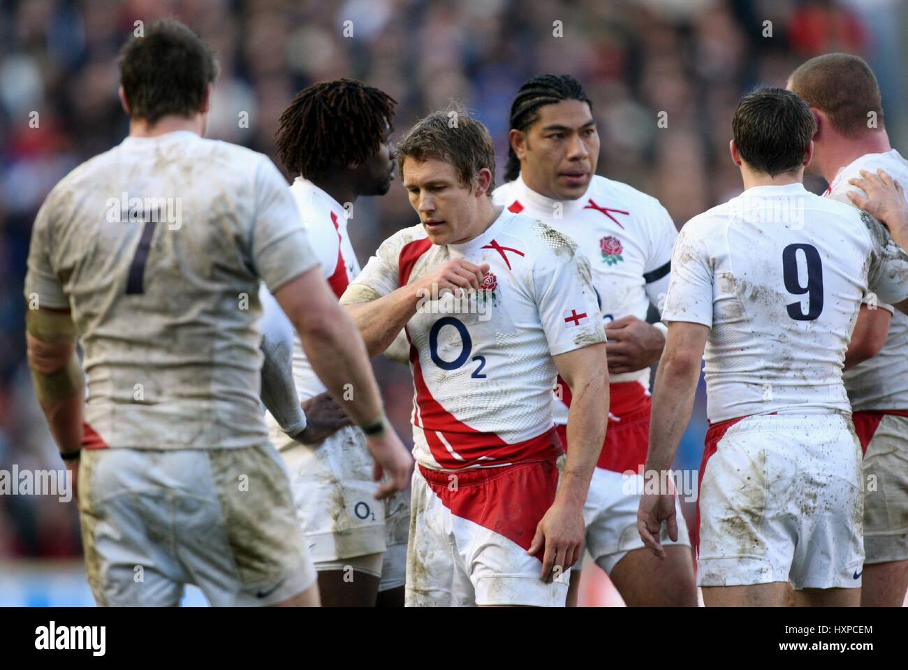 JONNY WILKINSON & TEAM SCOTLAND V ENGLAND MURRAYFIELD EDINBURGH