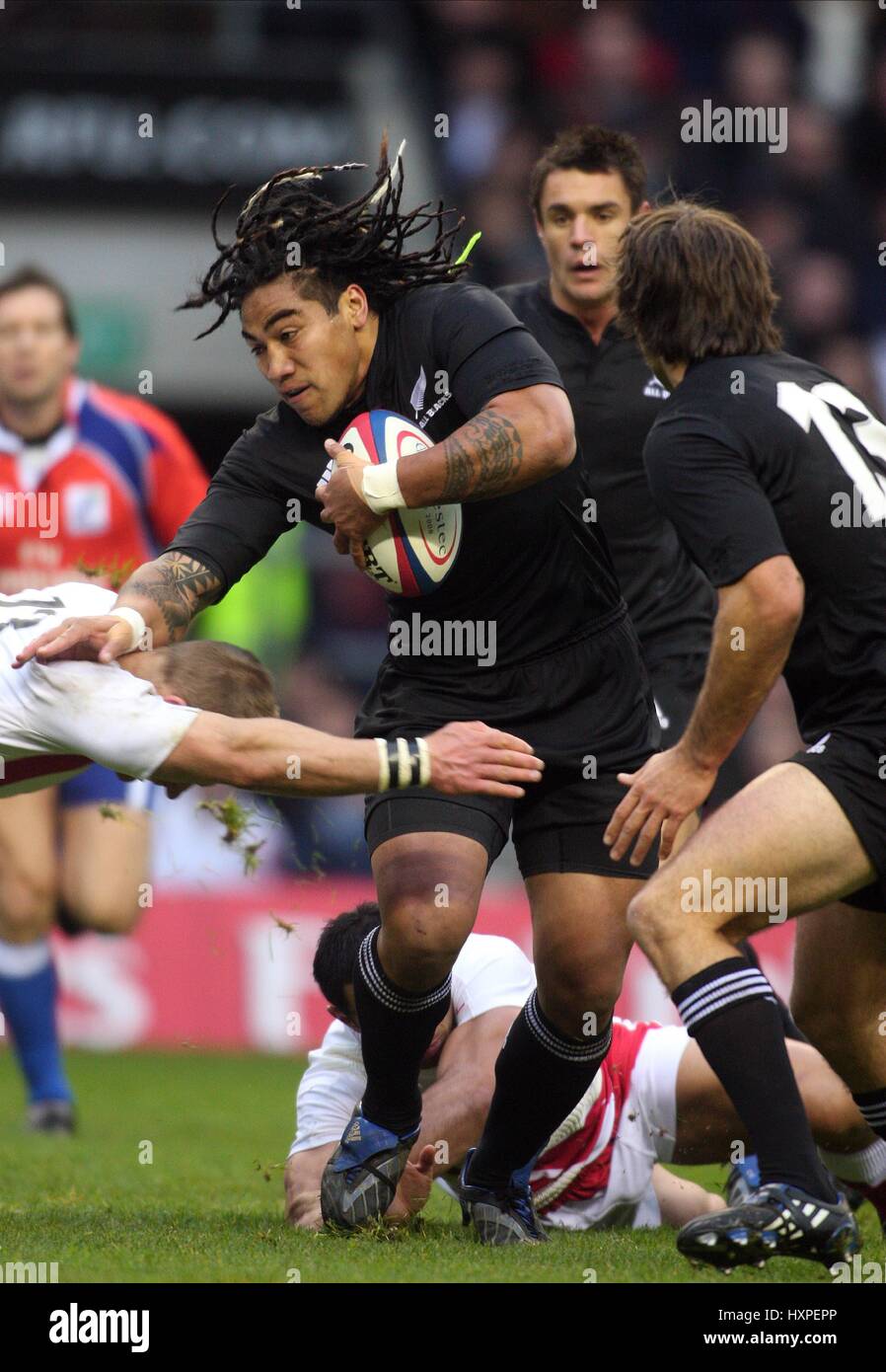 MA'A NONU NEW ZEALAND RU TWICKENHAM LONDON ENGLAND 29 November 2008 Stock Photo