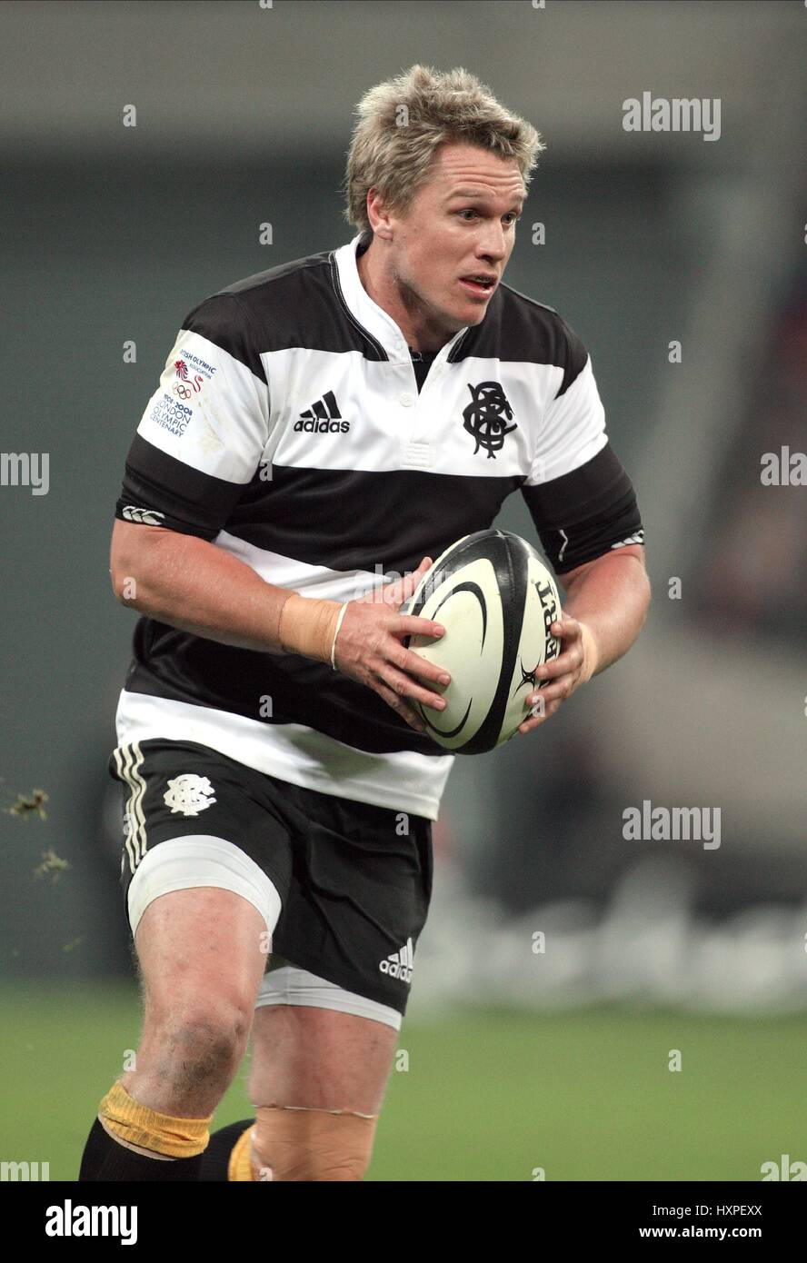 JEAN DE VILLIERS BARBARIANS & SOUTH AFRICA RU WEMBLEY STADIUM LONDON