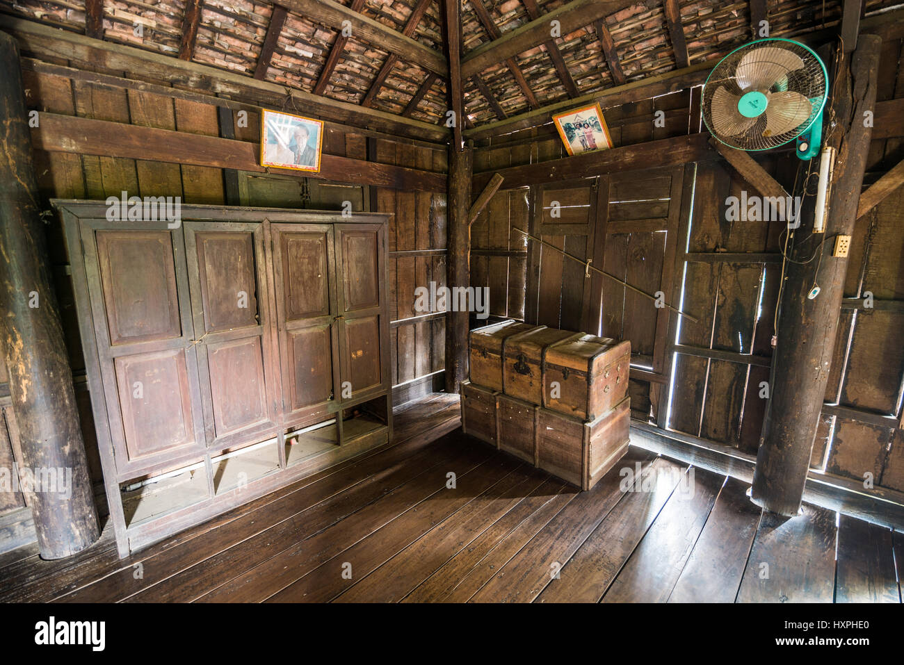 Interior traditional khmer house in hi-res stock photography and images -  Alamy