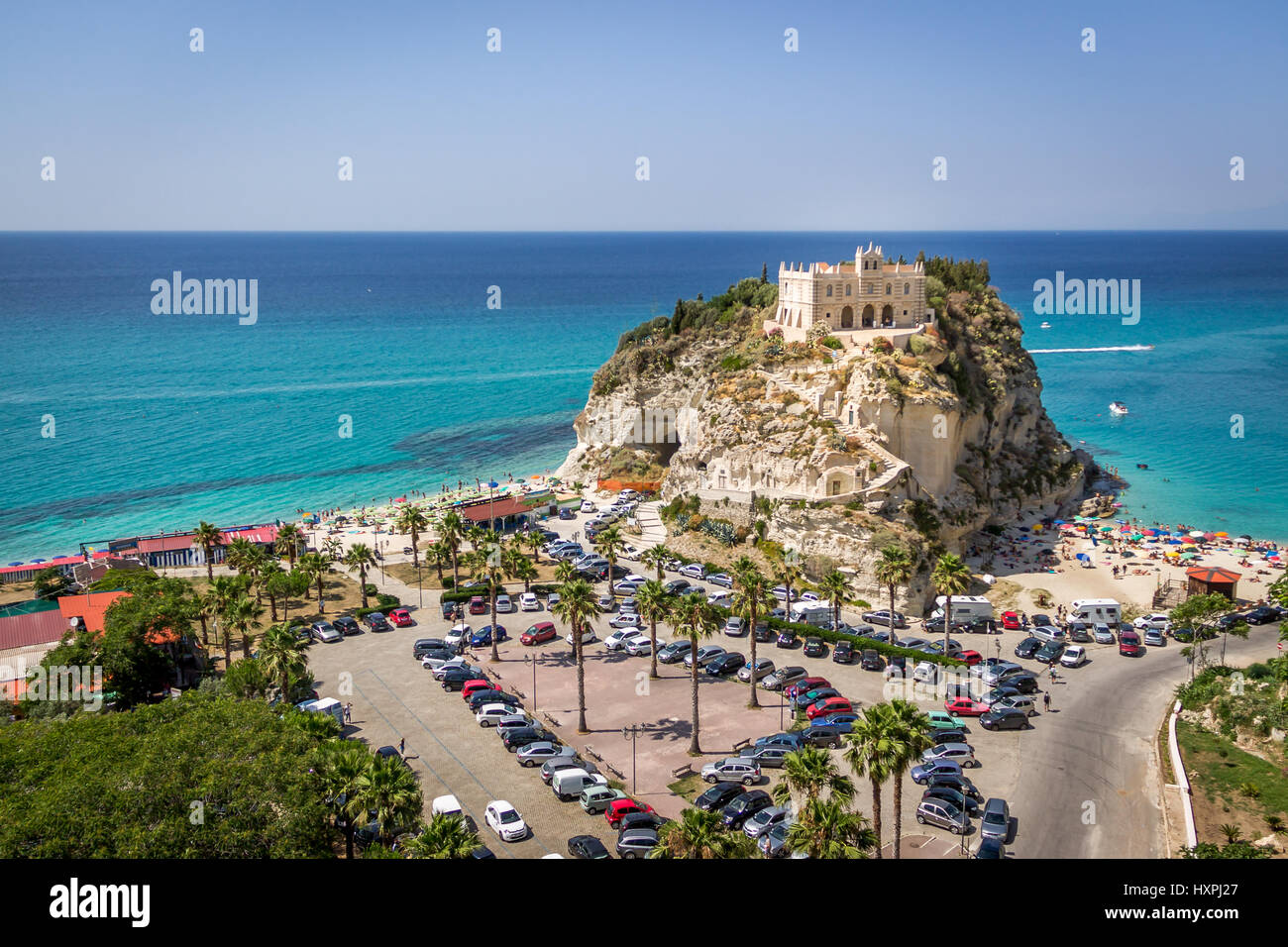 Santa Maria dell'Isola, Church in Tropea beach - Calabria ...