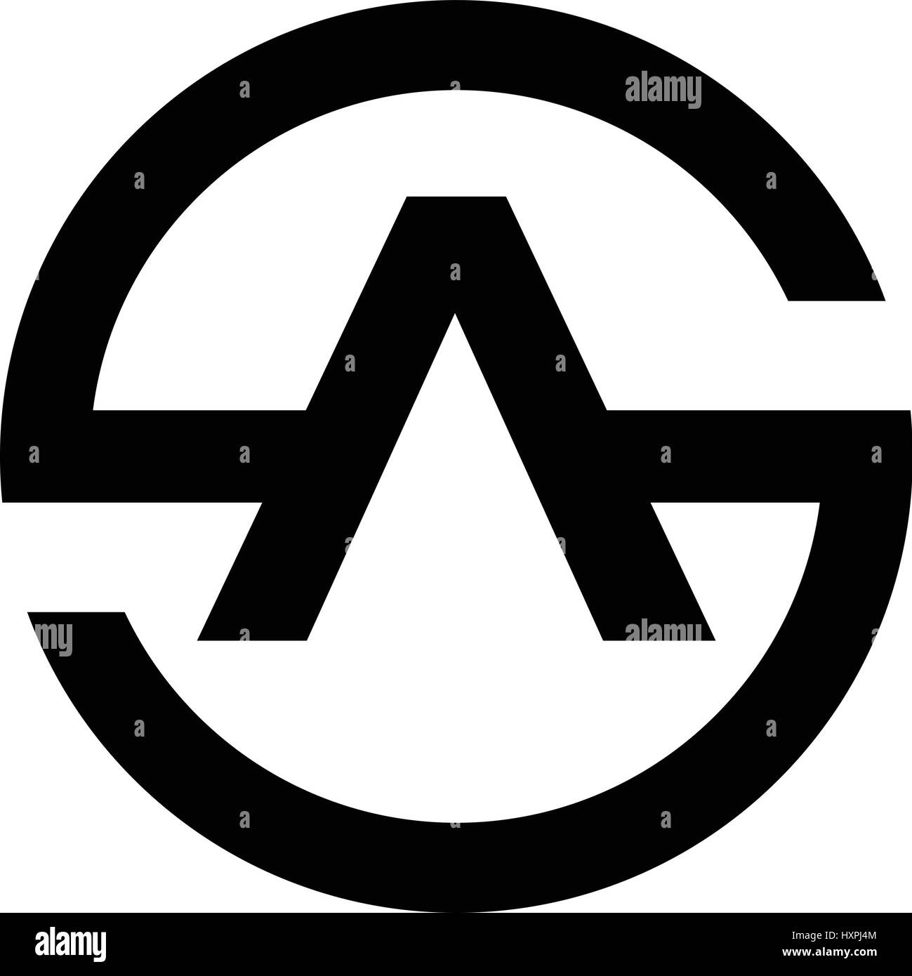 Letter S Symbol Combination With A Stock Vector Image Art Alamy