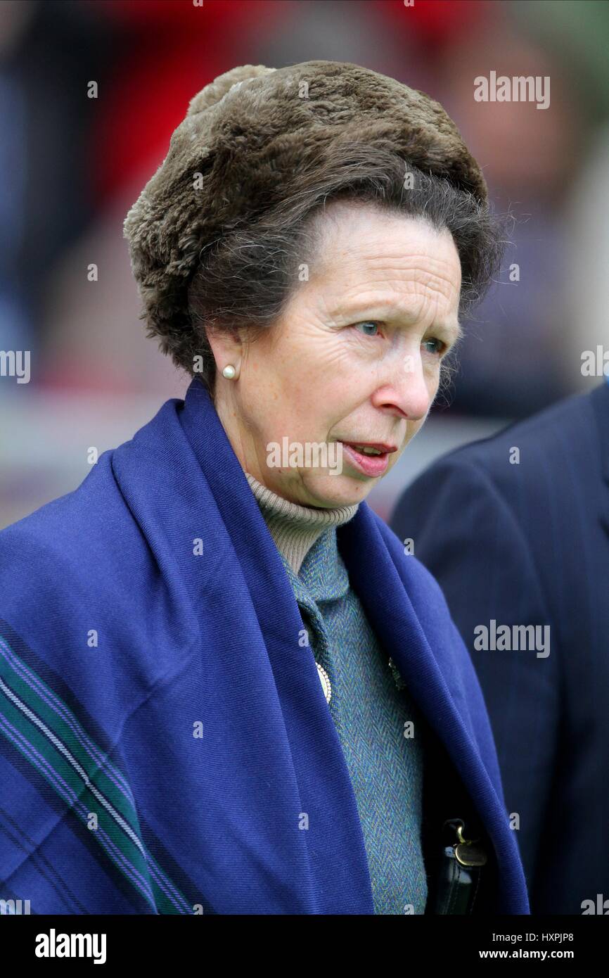 HRH PRINCESS ANNE THE PRINCESS ROYAL MURRAYFIELD EDINBURGH SCOTLAND 07 ...