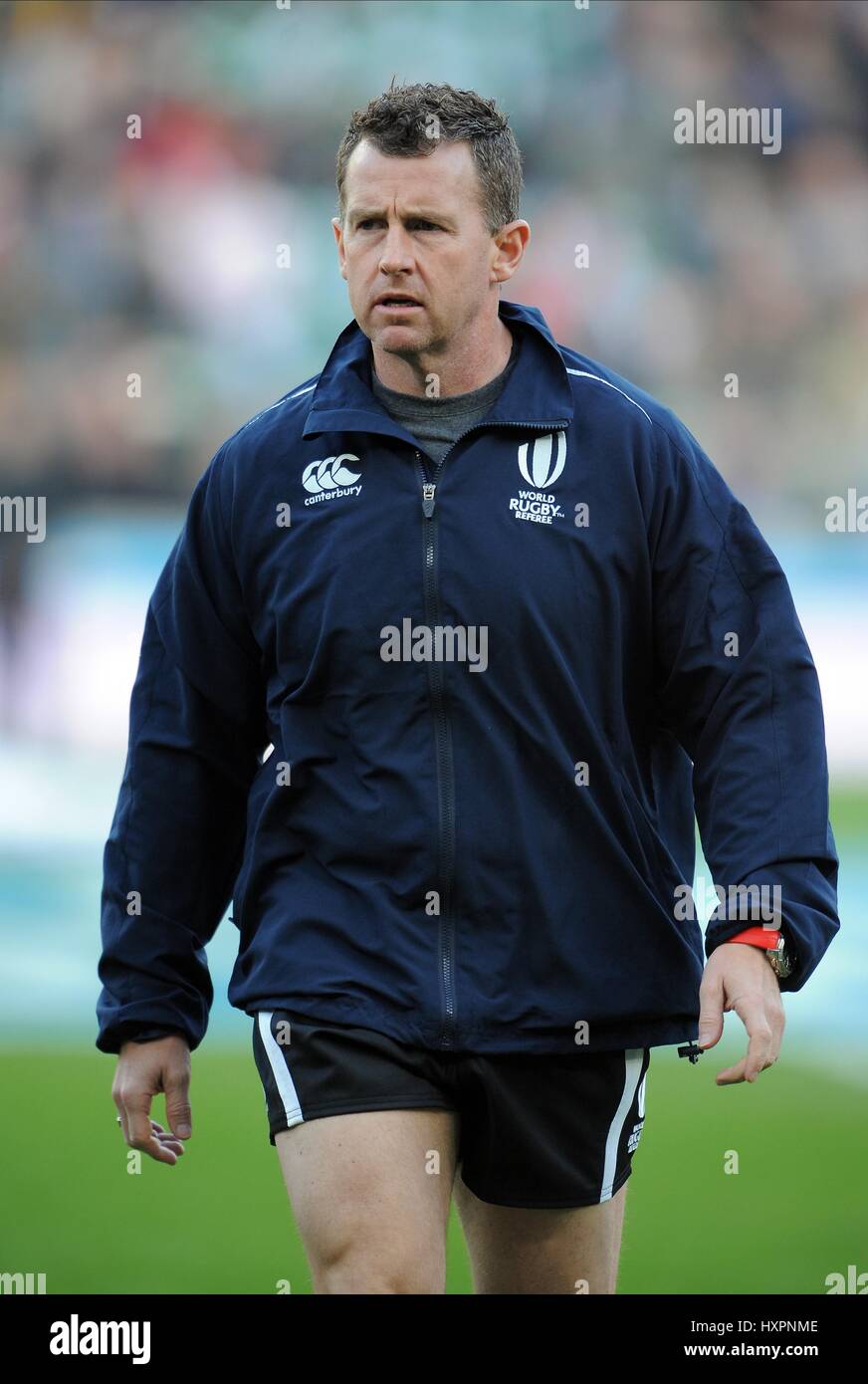 NIGEL OWENS RUGBY UNION REFEREE RUGBY UNION REFEREE TWICKENHAM LONDON