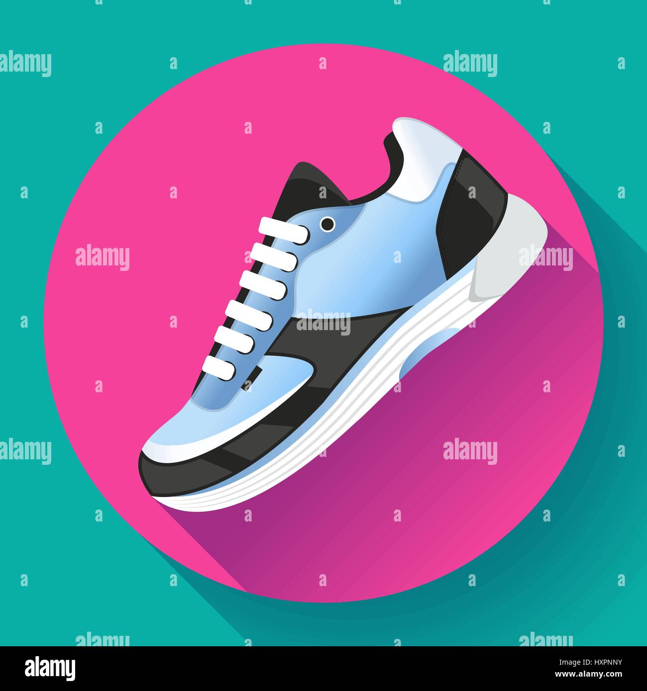Sport shoes cartoon hi-res stock photography and images - Page 8 - Alamy