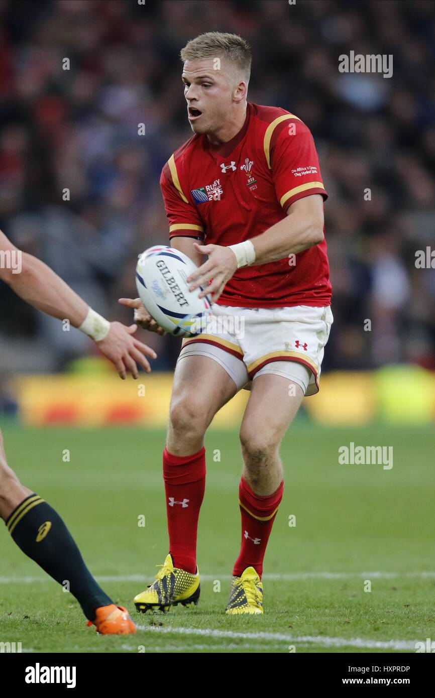 GARETH WALES RU WALES RU TWICKENHAM LONDON ENGLAND 17 October
