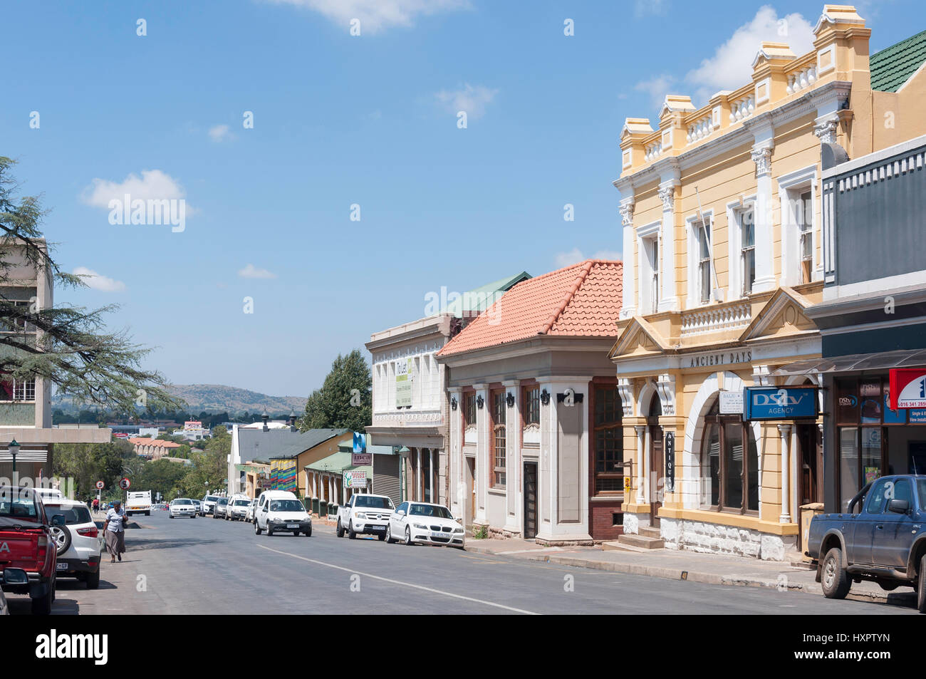 Ueckermann Street, Heidelberg, Gauteng Province, Republic of South Africa Stock Photo