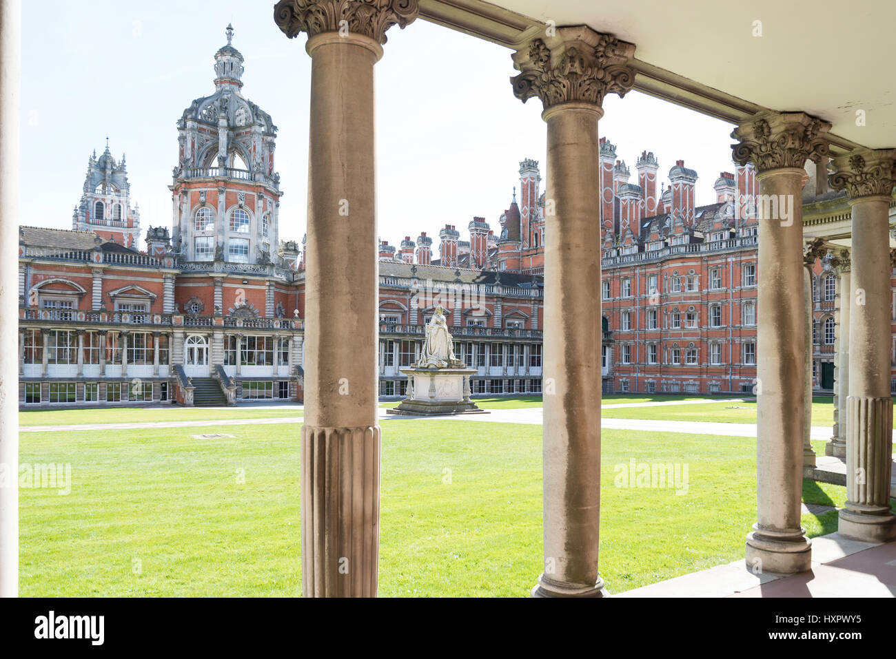 North Quadrangle, Founder's Building, Royal Holloway (University of