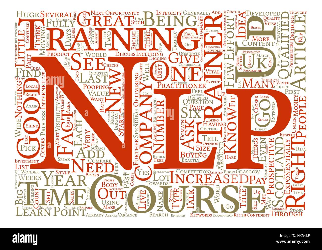 Nlp Text Word Cloud Concept High Resolution Stock Photography and ...