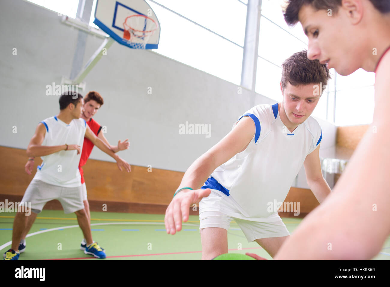 basketball game Stock Photo