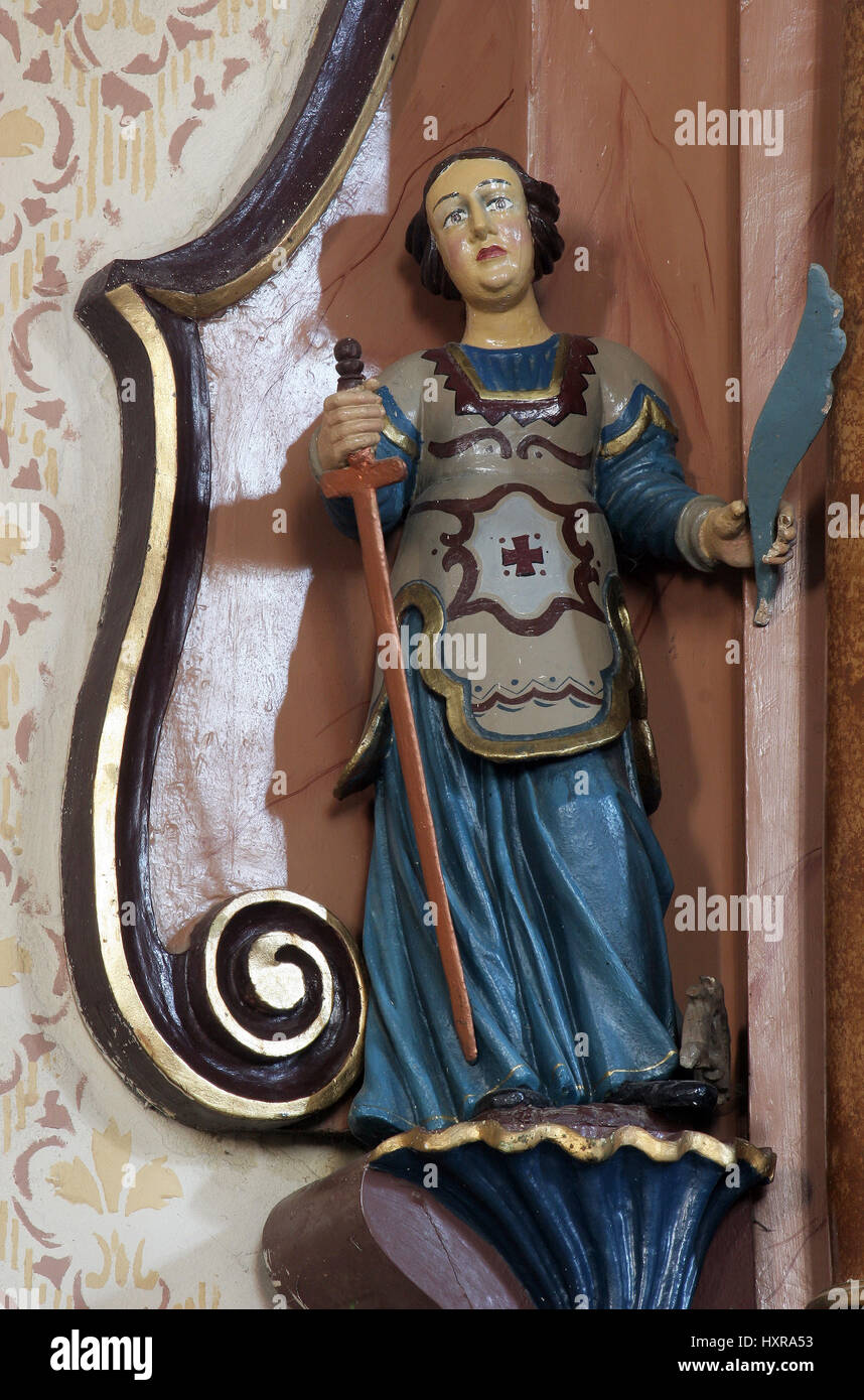 Saint catherine of alexandria cathedral parish hi-res stock photography ...