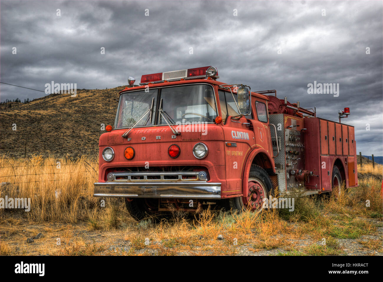 Old Fire Trucks Wallpaper