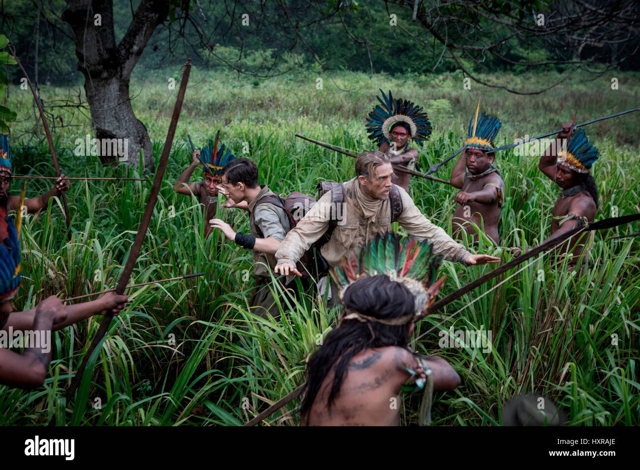 RELEASE DATE: April 14, 2017 TITLE: The Lost City Of Z STUDIO: Amazon Studios DIRECTOR: James Gray PLOT: A true-life drama, centering on British explorer Col. Percival Fawcett, who disappeared while searching for a mysterious city in the Amazon in the 1920s STARRING: Charlie Hunnam as Percy Fawcett (Credit: © Amazon Studios/Entertainment Pictures) Stock Photo
