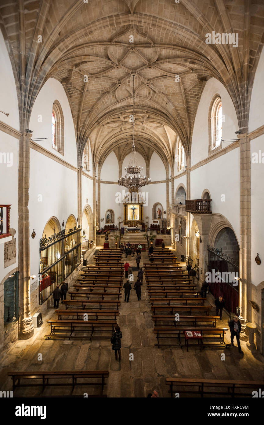 Church of San Martín in Trujillo, Caceres, Extremadura, Spain, Europe Stock Photo