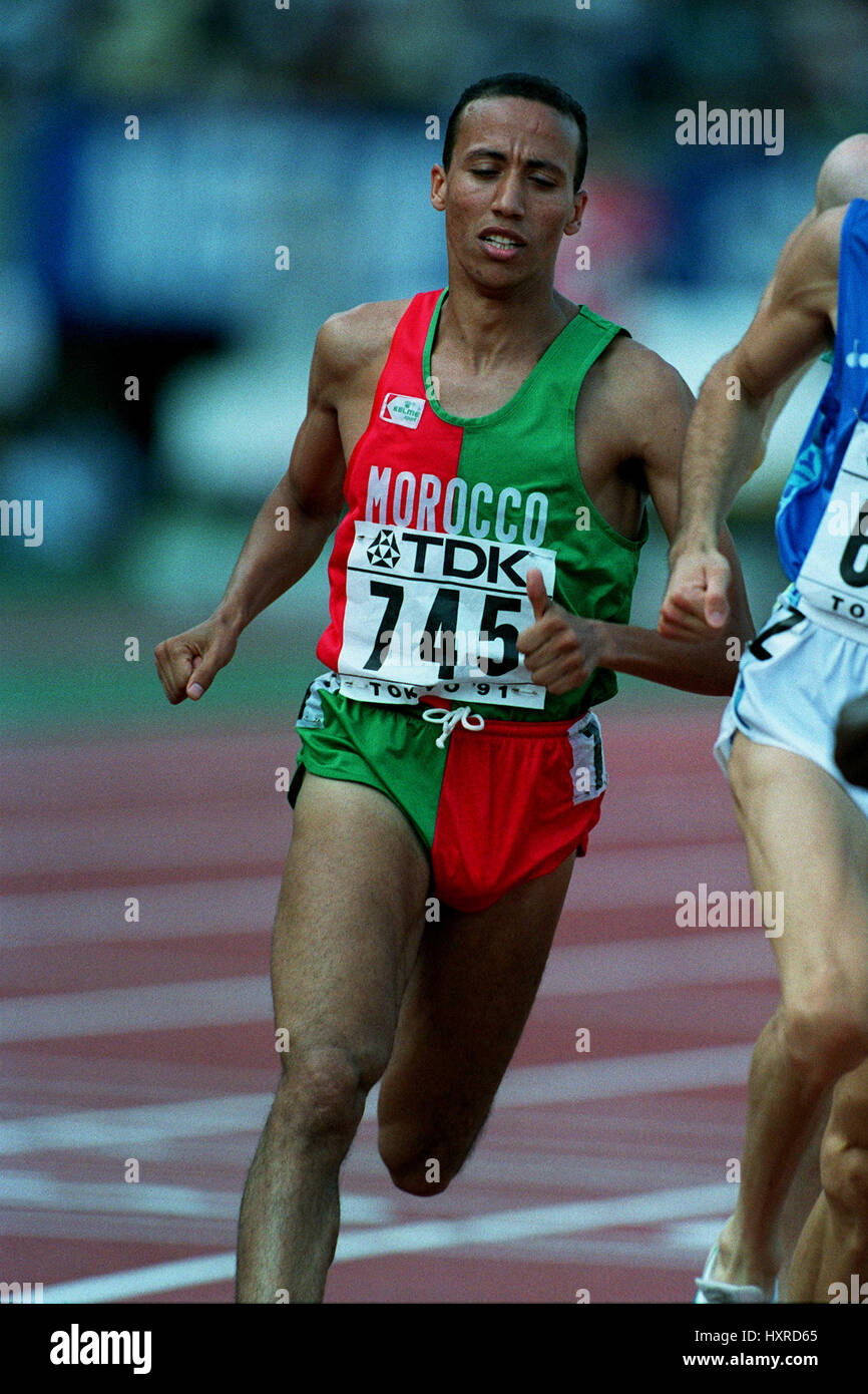 SAID AOUITA 5000 METRES MOROCCO 09 February 1992 Stock Photo Alamy