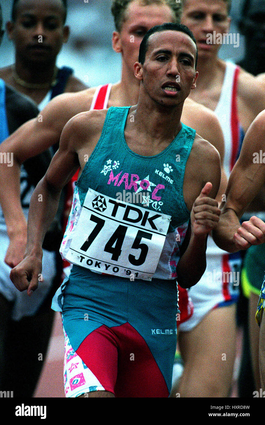 SAID AOUITA 5000 METRES MOROCCO 24 February 1992 Stock Photo Alamy