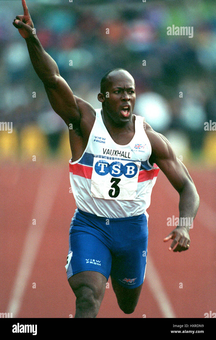 JOHN REGIS 200 METRES 05 July 1993 Stock Photo - Alamy