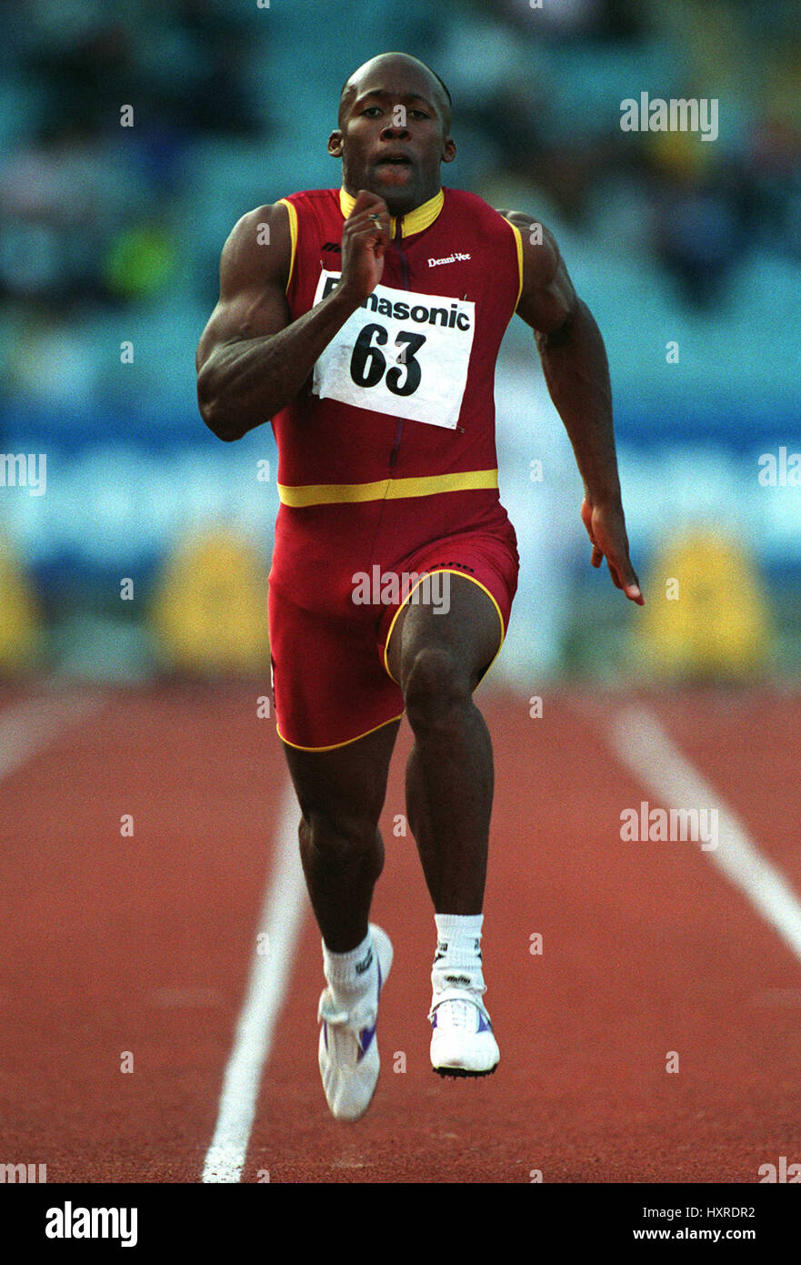JOHN REGIS 200 METRES 18 July 1993 Stock Photo - Alamy