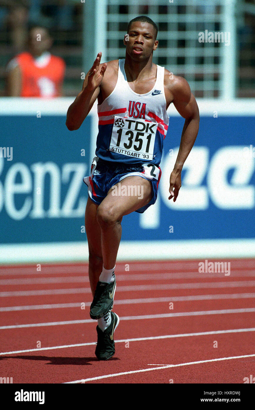 QUINCY WATTS 400 METRES 20 August 1993 Stock Photo 136969438 Alamy