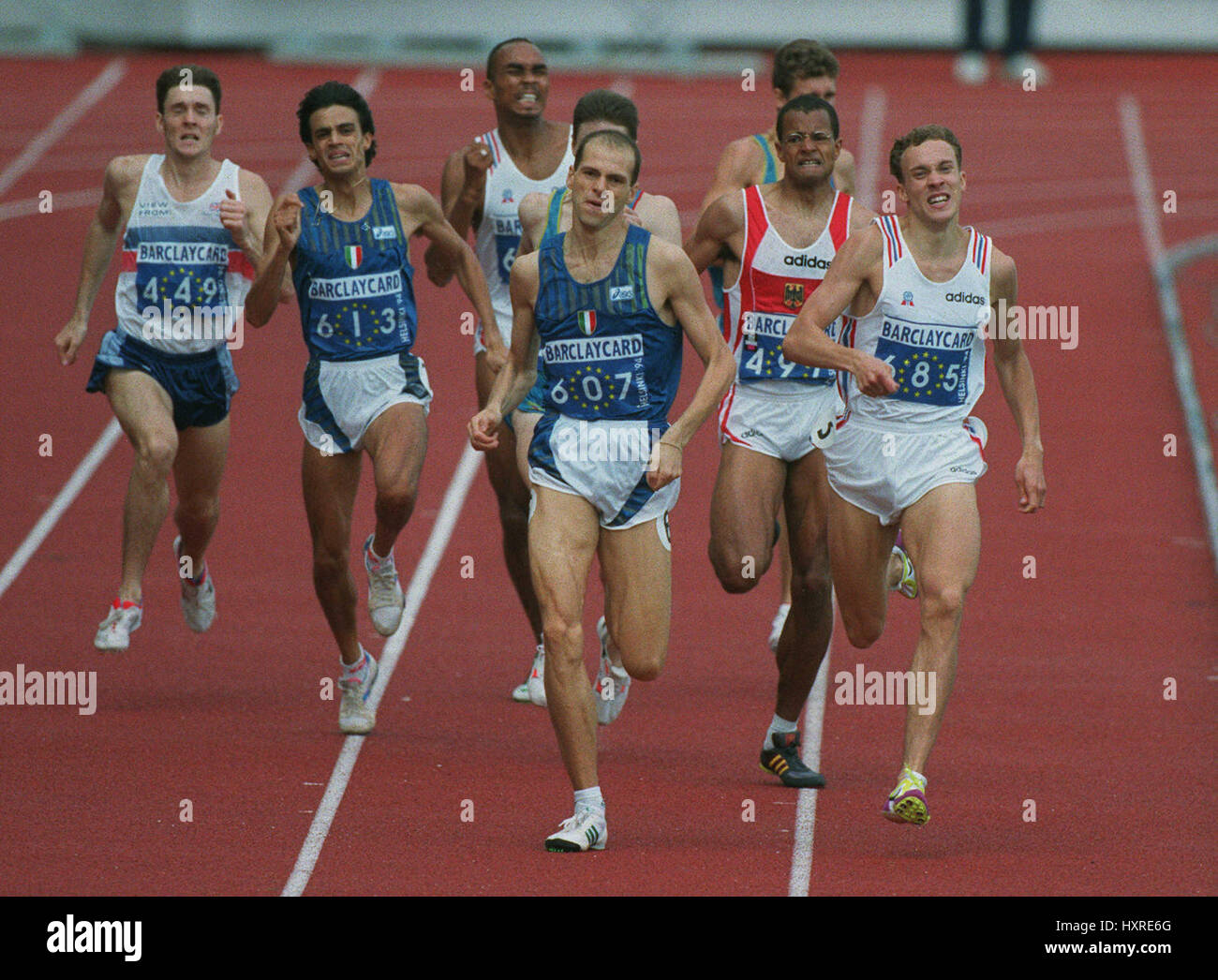 BENVENUTI AND RODAL 800 METRES FINAL HELSINKI 1994 16 August 1994 Stock
