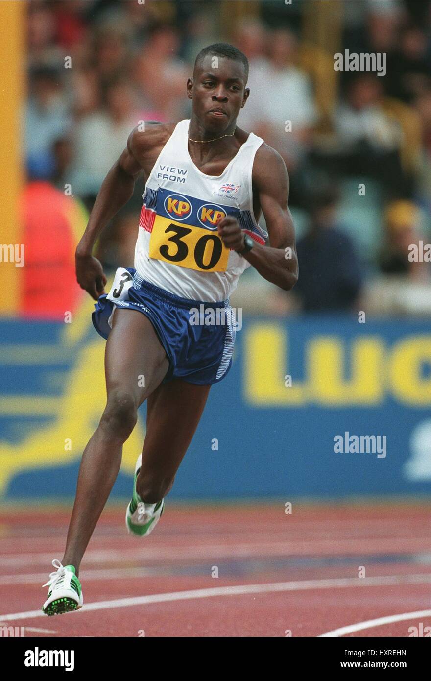 JULIAN GOLDING 200 METRES 17 July 1995 Stock Photo Alamy