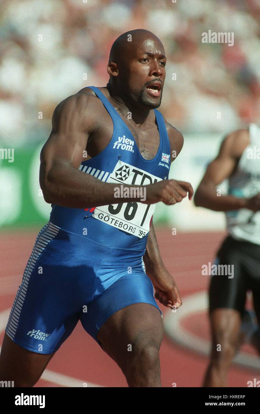 JOHN REGIS 200 METRES WORLD CHAMPS 02 September 1995 Stock Photo - Alamy