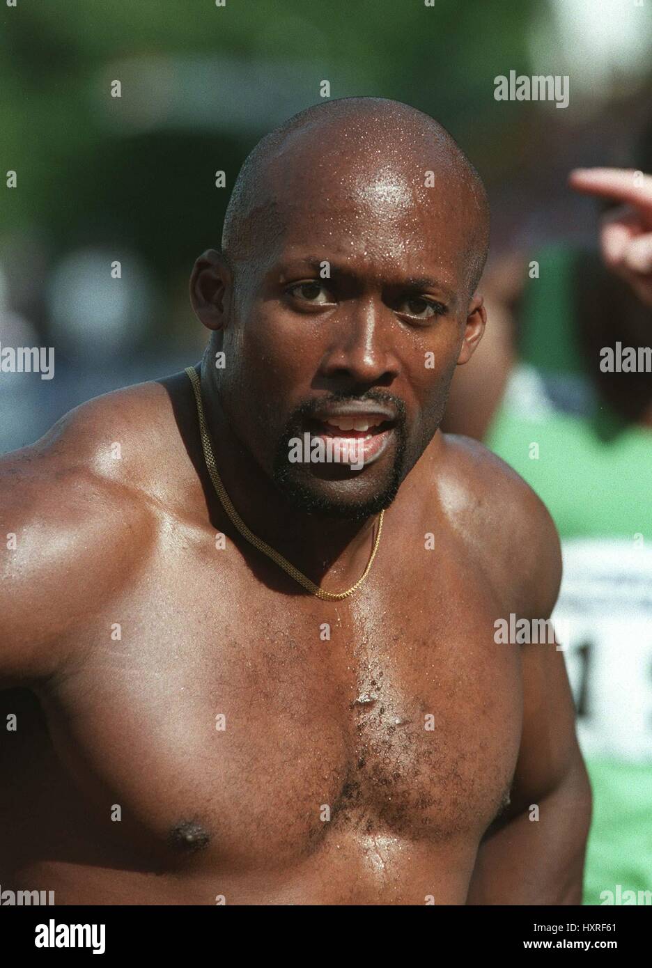 JOHN REGIS 200 METRES 19 June 1996 Stock Photo - Alamy