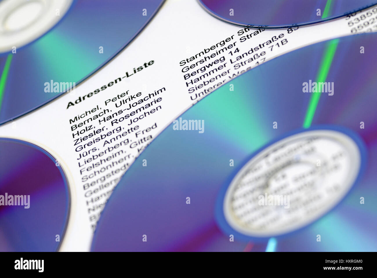 CD, CDs, DVD, DVDs, data, digitally, digital, address, addresses, data