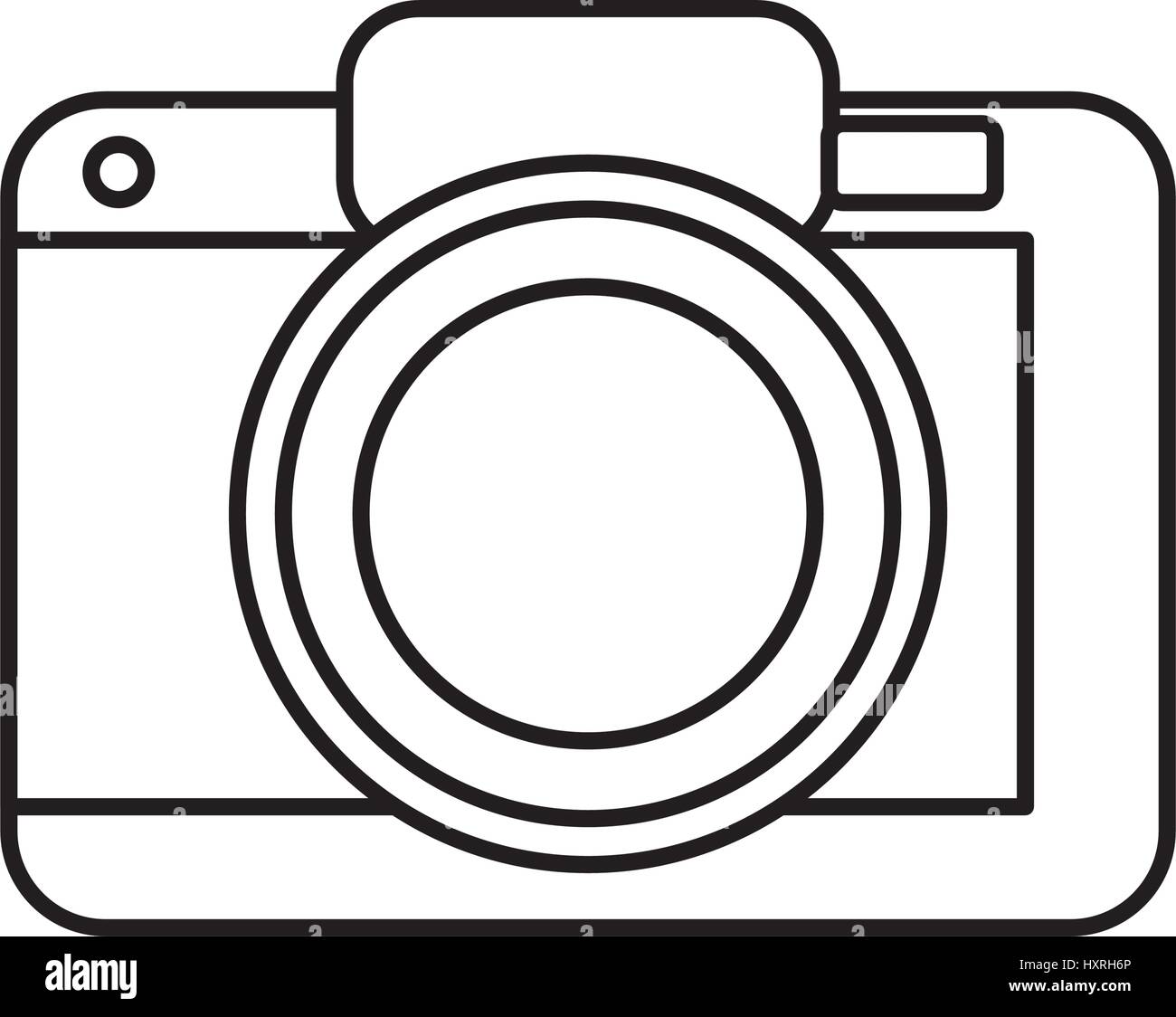 Photographic camera isolated Stock Vector Image & Art - Alamy