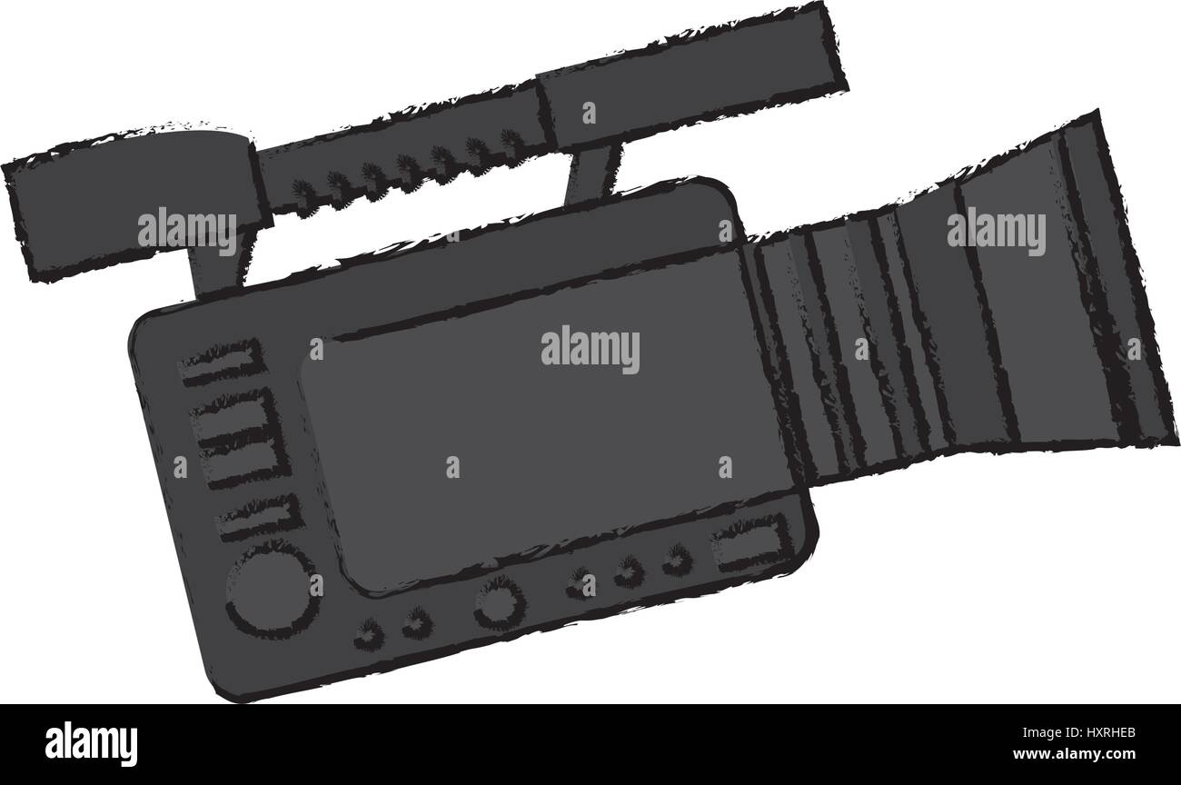 Professional camcorder isolated Stock Vector Image & Art - Alamy