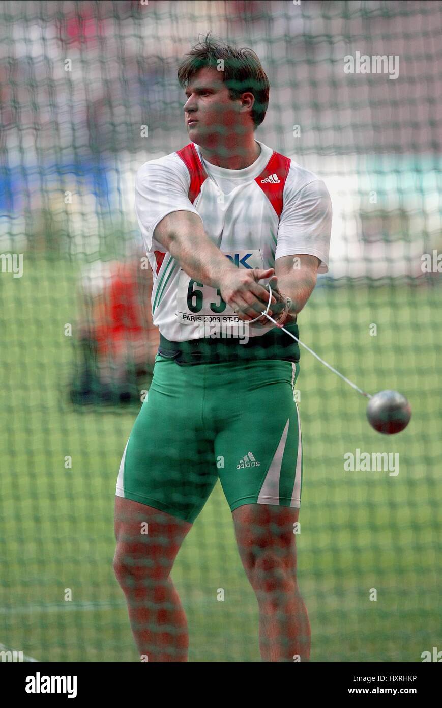 ADRIAN ANNUS HAMMER THROW STADE DE FRANCE ST DENIS PARIS FRANCE 25