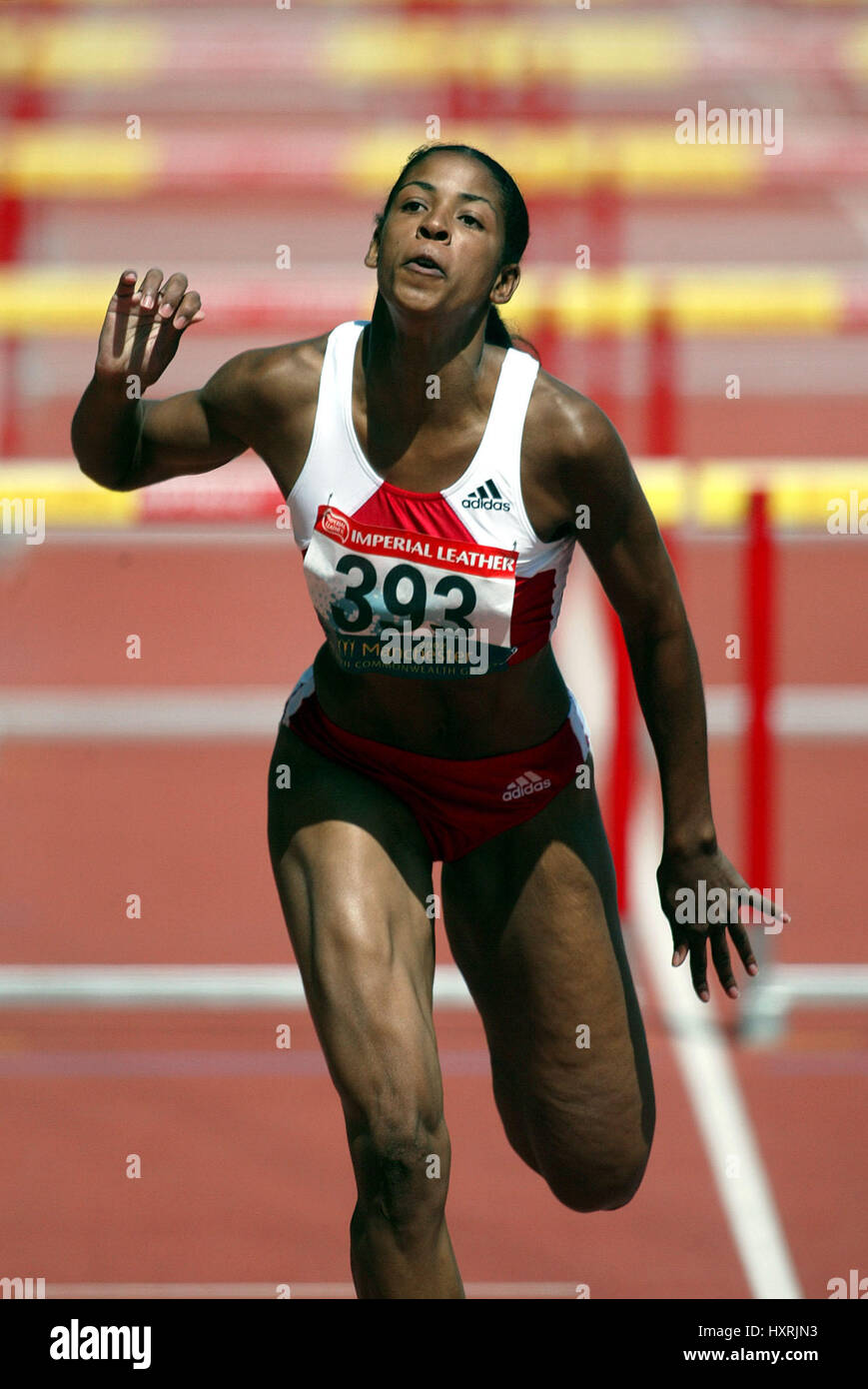 NICOLE HAYNES ENGLAND CITY OF MANCHESTER STADIUM MANCHESTER 24 July