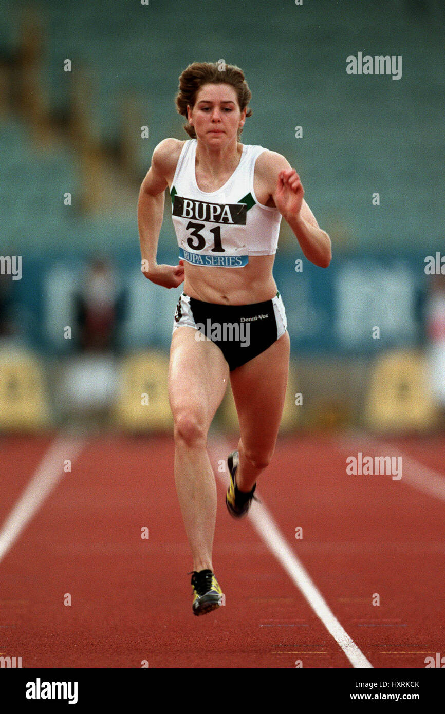 VICTORIA SHIPMAN 100 METRES 14 July 1997 Stock Photo