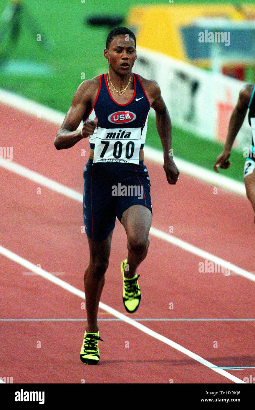 Marion jones 100 hi-res stock photography and images - Alamy
