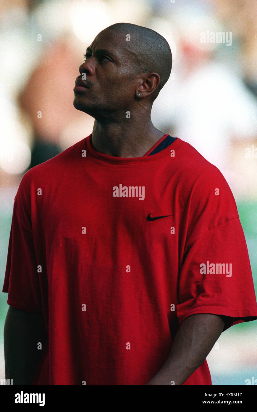 MAURICE GREENE 200 METRES 24 August 1999 Stock Photo Alamy