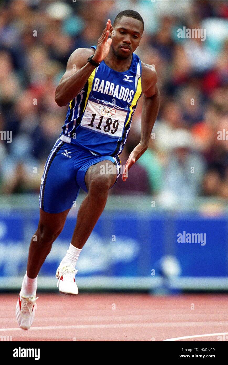 OBADELE THOMPSON 200 METRES SYDNEY OLYMPICS OLYMPIC STADIUM SYDNEY ...