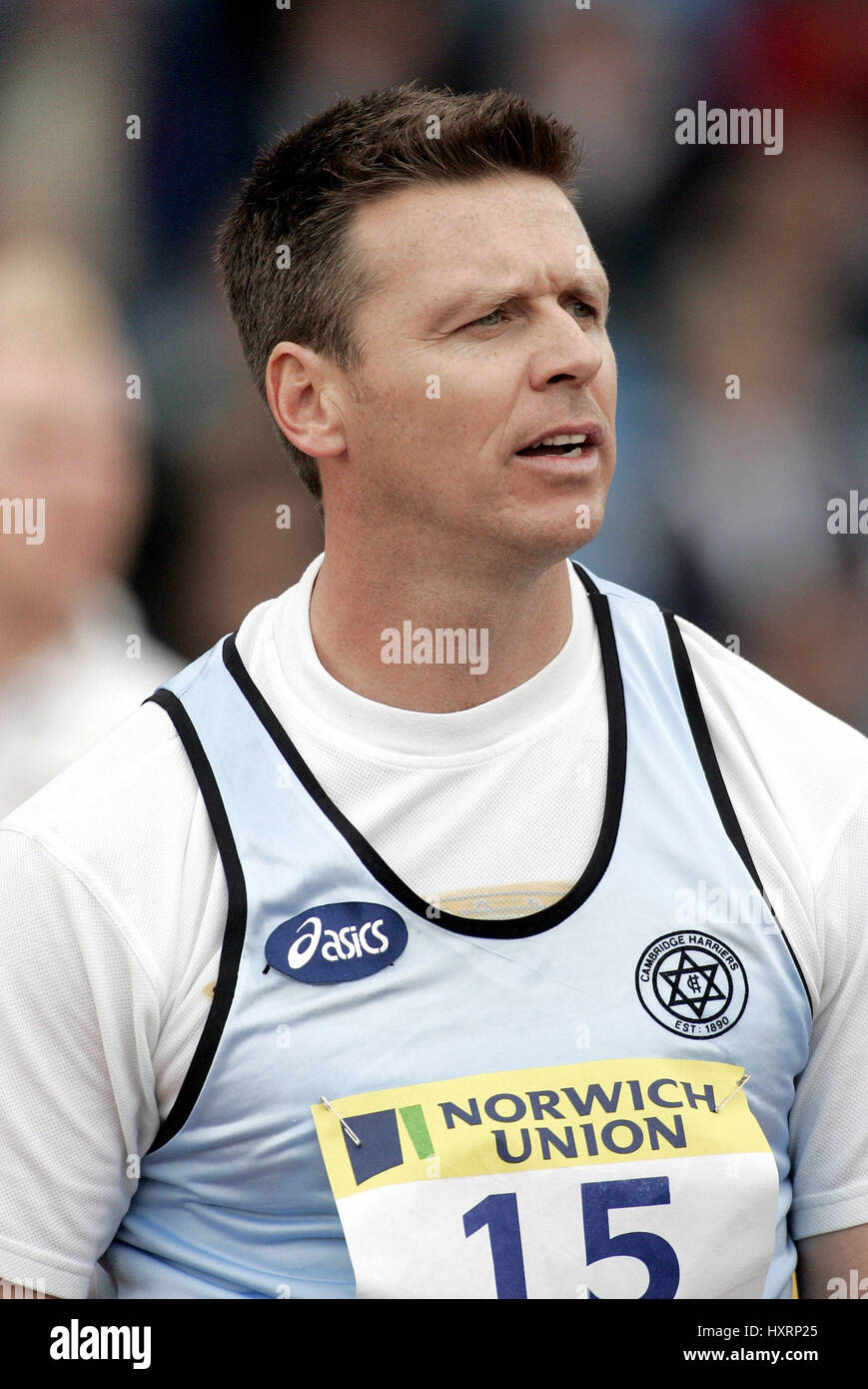STEVE BACKLEY JAVELIN MANCHESTER REGIONAL ARENA 11 July 2004 Stock