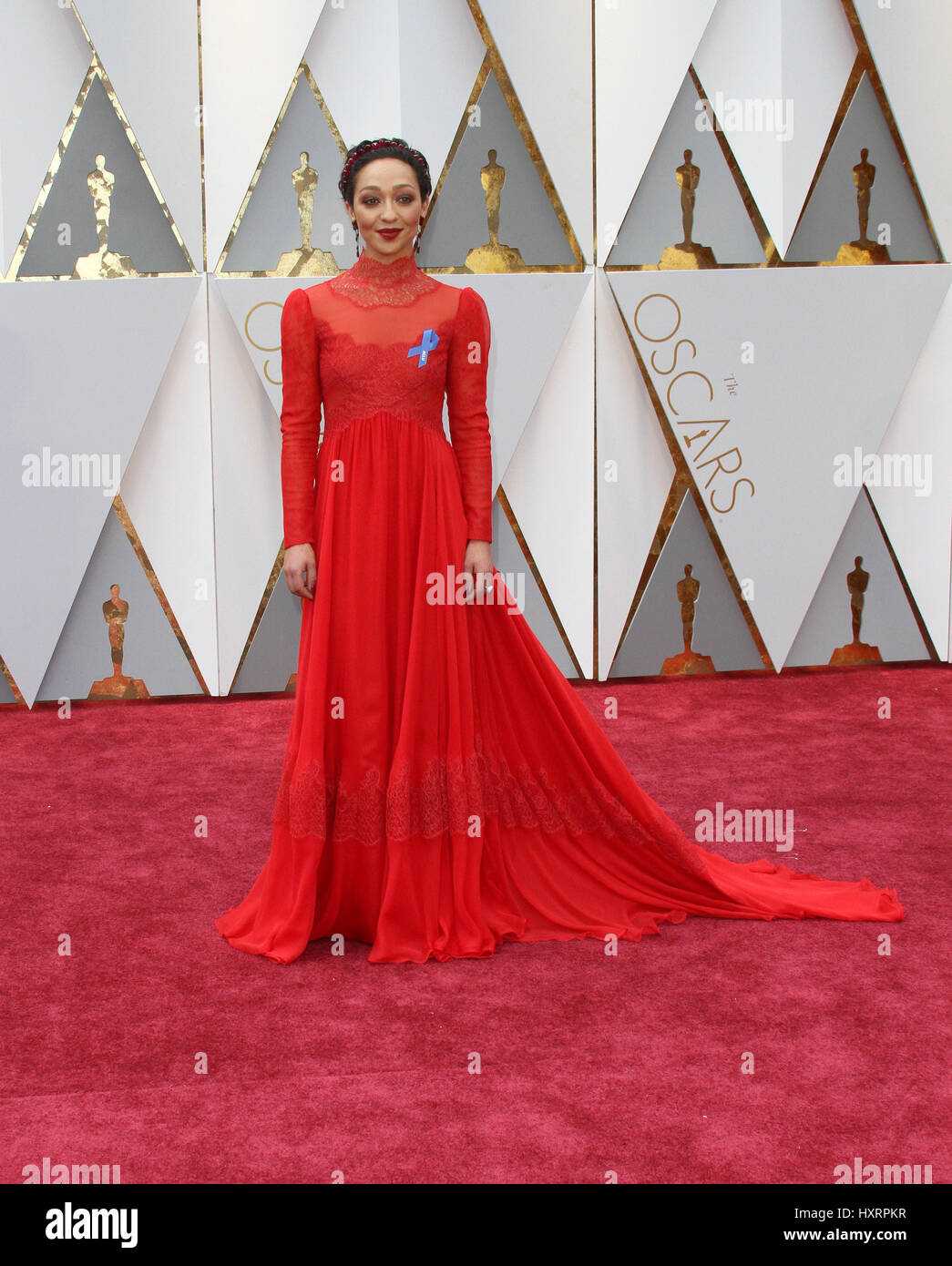 89th Annual Academy Awards held at the Dolby Theatre at the Hollywood & Highland Center  Featuring: Ruth Negga Where: Los Angeles, California, United States When: 26 Feb 2017 Stock Photo
