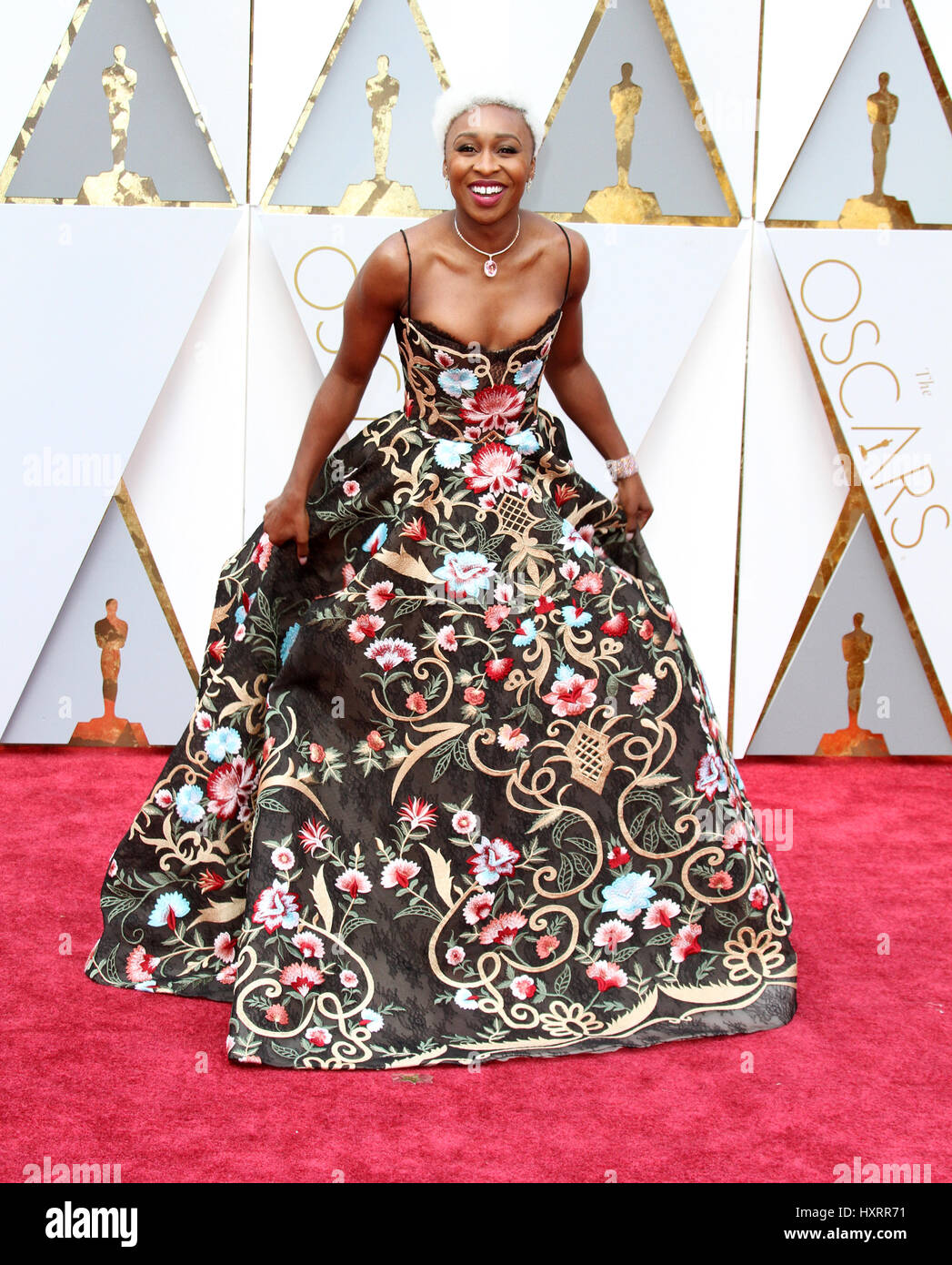 89th Annual Academy Awards held at the Dolby Theatre at the Hollywood & Highland Center  Featuring: Cynthia Erivo Where: Los Angeles, California, United States When: 26 Feb 2017 Stock Photo