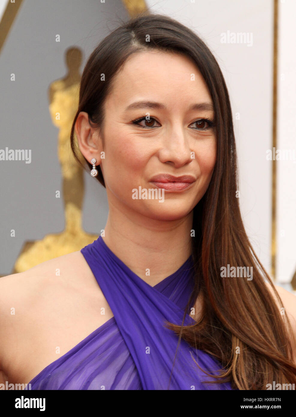 89th Annual Academy Awards held at the Dolby Theatre at the Hollywood & Highland Center  Featuring: Joanna Natasegara Where: Los Angeles, California, United States When: 26 Feb 2017 Stock Photo