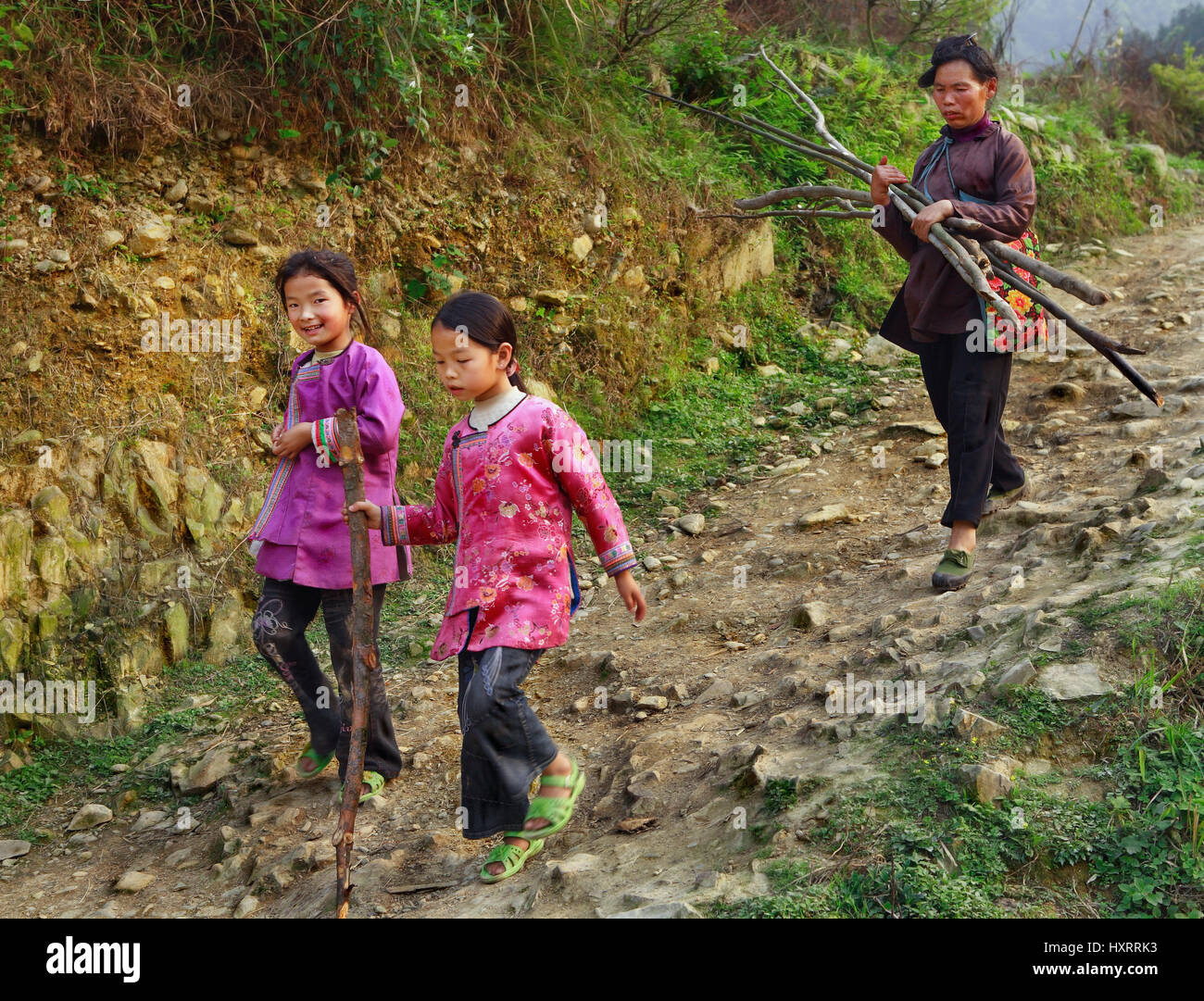 China in village girls List of