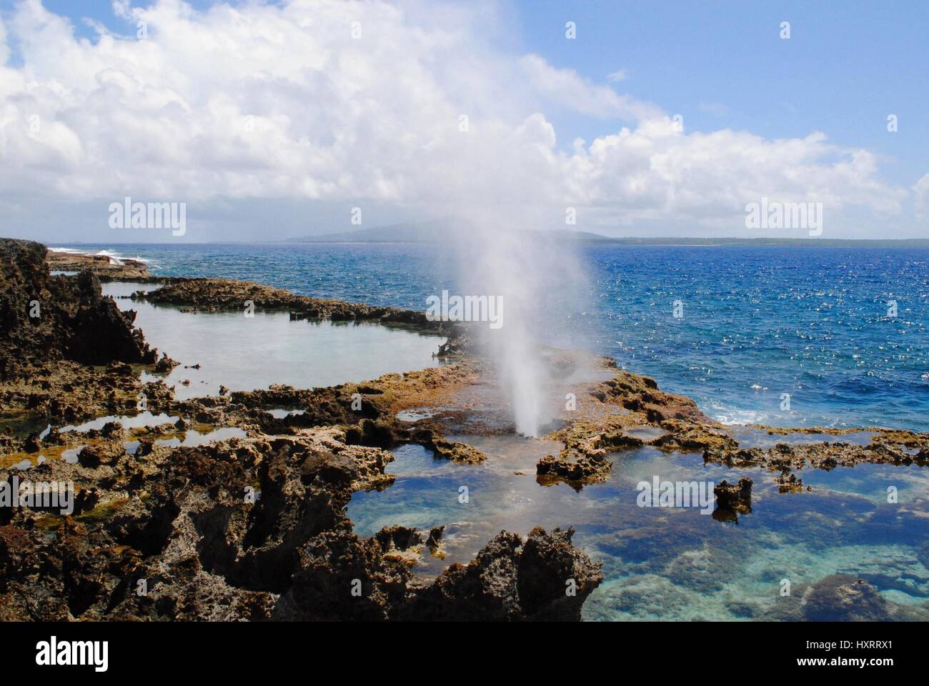Tinian Blow Hole The Blowhole is one of the main attractions in Tinian